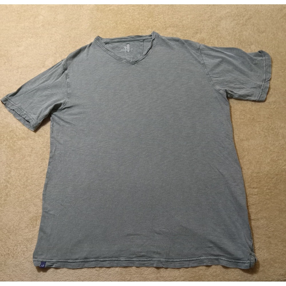 Johnnie-O Men's V-Neck Short Sleeve T-Shirt size Large Green